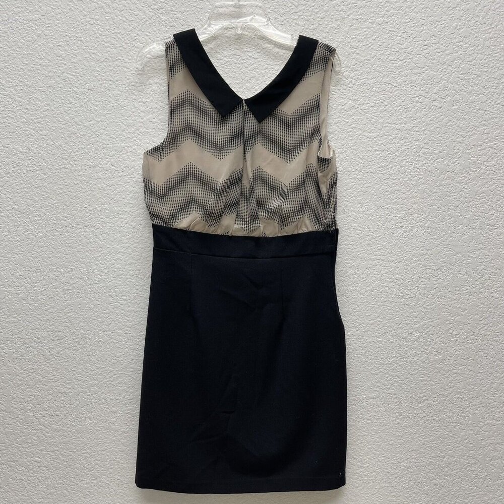 I. N. San Francisco Womens Jrs Size 5 Dress Sleeveless Peter Pan Collar Shift